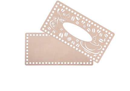 Set for crochet napkin basket