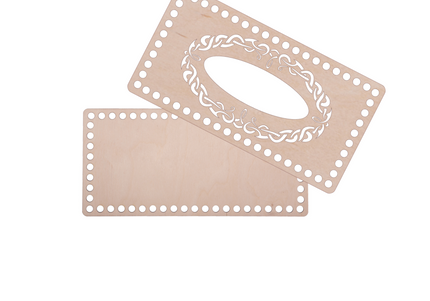 Set for crochet napkin basket