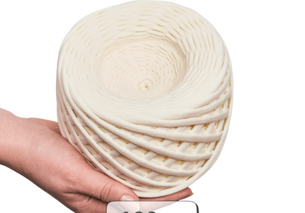 tshirt yarn 100 meters skein sample