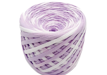 Lila hand dyed Cotton yarn . 100 metres skein