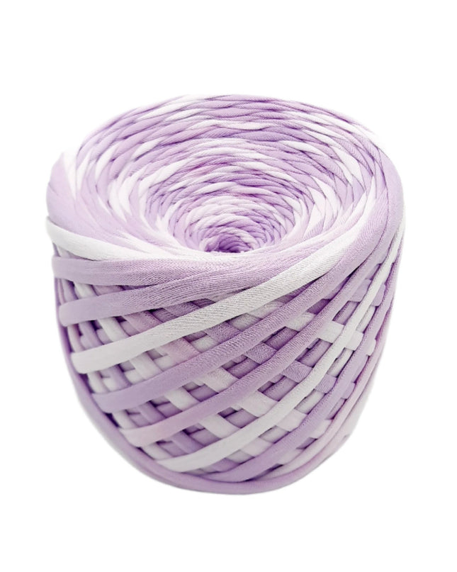 Lila hand dyed Cotton yarn . 100 metres skein