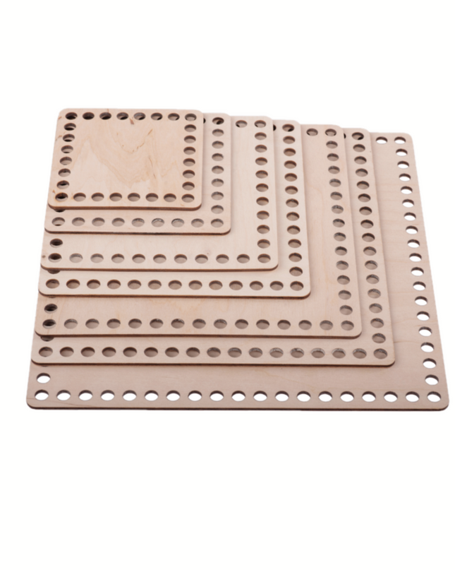 Square basket bottom