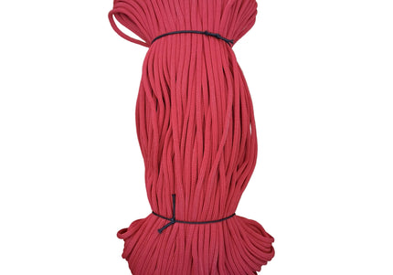 Polieter cord red colour 100 meters skein