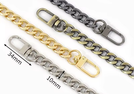 Bag chain with carabiners
