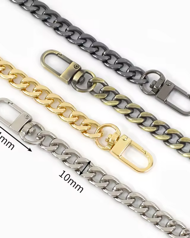 Bag chain with carabiners