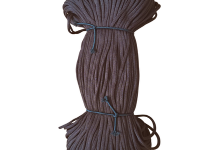 Polyester cord 4 mm thickness  dark brown colour